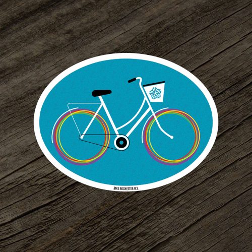 Bike Rochester NY Sticker