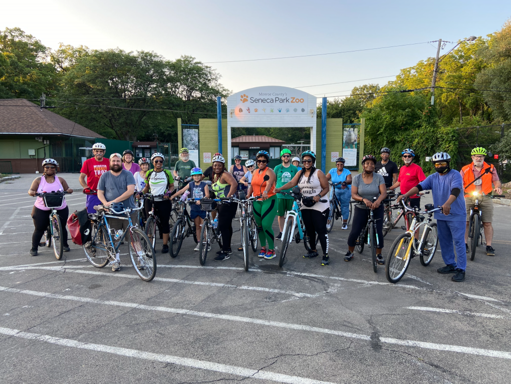 "Flower City Feeling Good" Summer Group Rides Building Community